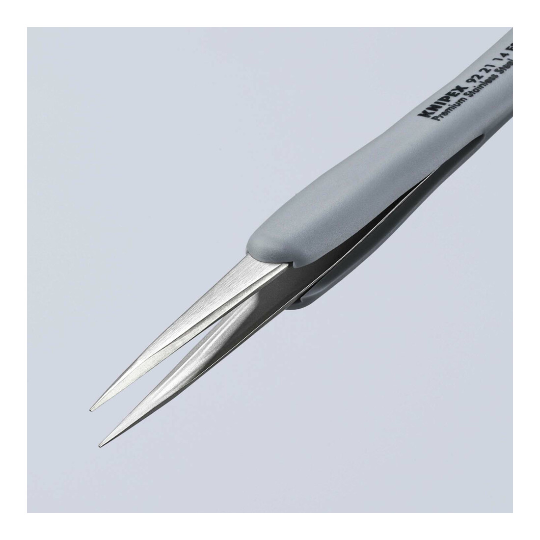 KNIPEX ESD Precisietang met rubberen greep 130 mm 92 21 14 ESD