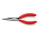 Knipex Flachrundzange (Radiozange) schwarz atramentiert mit Kunststoff überzogen 140mm