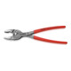 KNIPEX 82 01 250 TwinGrip Front- und Seitengreifzange mit rutschhemmendem Kunststoff überzogen grau atramentiert 250 mm-2
