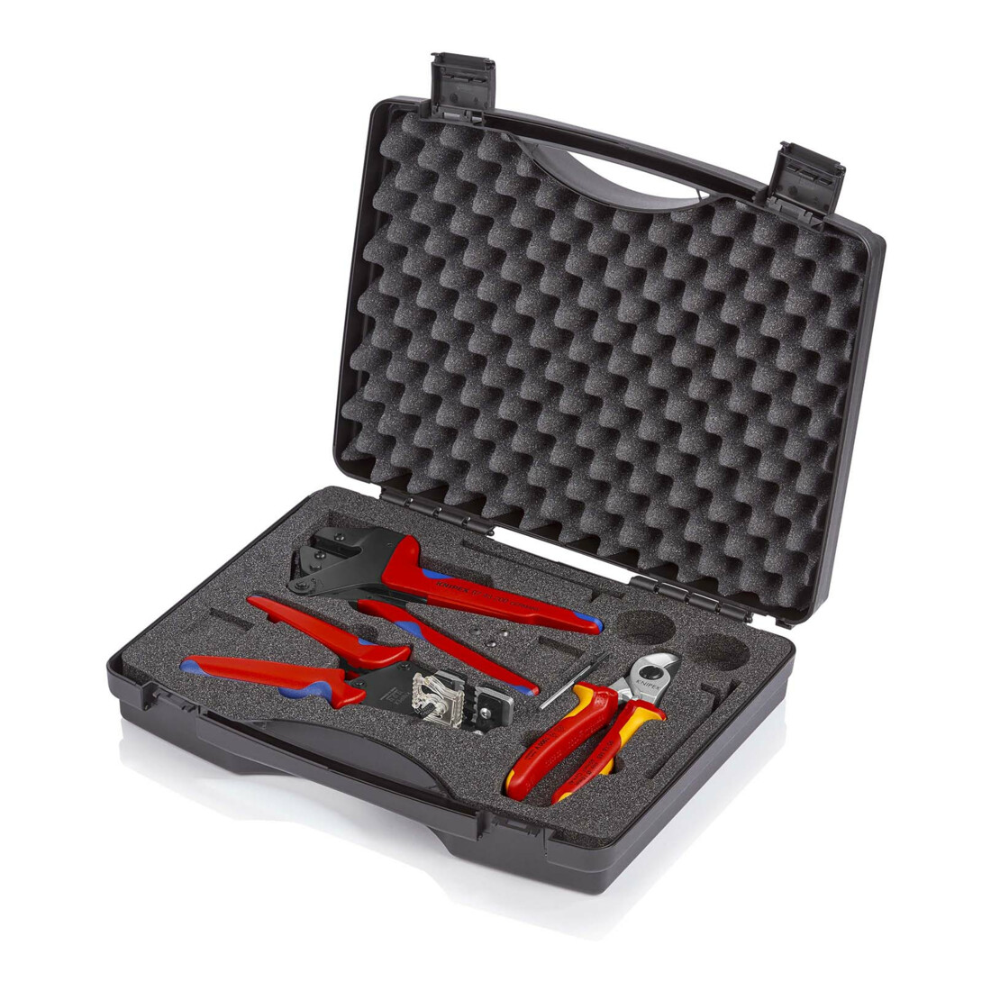 KNIPEX Gereedschapskoffer voor Photovoltaïek 1 x 12 12 12, 1 x 95 16 165, 1 x 97 43 200 A