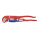 KNIPEX Giratubi con ganasce ad "S" 83 60 010 con regolazione rapida, verniciato a polvere rosso, 330mm-1