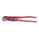 KNIPEX Giratubi con ganasce ad "S" 83 60 020 con regolazione rapida, verniciato a polvere rosso, 560mm-2