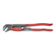 KNIPEX Giratubi con ganasce ad "S" 83 61 020 con regolazione rapida, verniciato a polvere grigio, 560mm-2