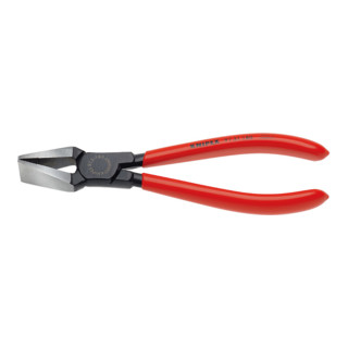 Knipex Glasbrechzange schwarz atramentiert mit Kunststoff überzogen 180mm