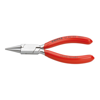 Knipex Greifzange verchromt mit Kunststoff überzogen und runden Backen 125mm
