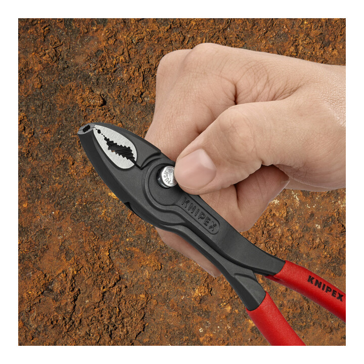 KNIPEX grijptang vooraan geatramenteerd, volledige lengte: 200 mm