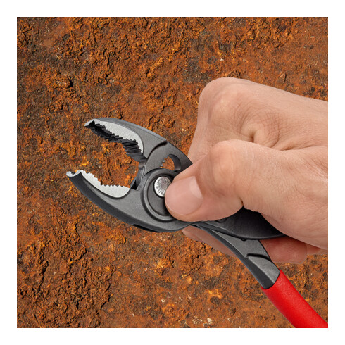 KNIPEX grijptang vooraan geatramenteerd, volledige lengte: 200 mm