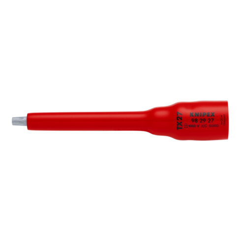 KNIPEX dop voor inbus 3/8 inch voor TX50 117 mm