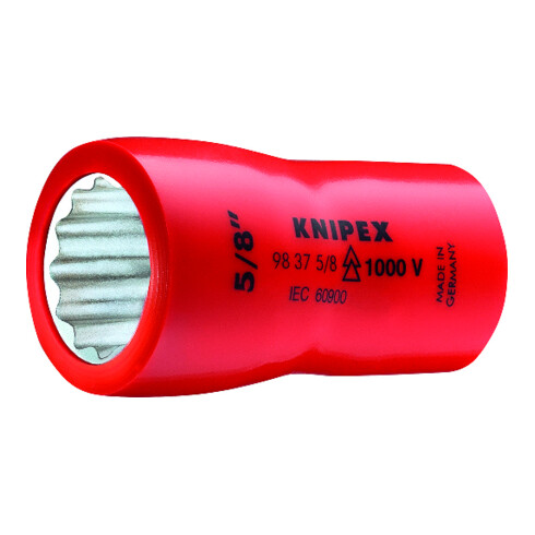 KNIPEX dop voor inbus 3/8" zeskant (inch)