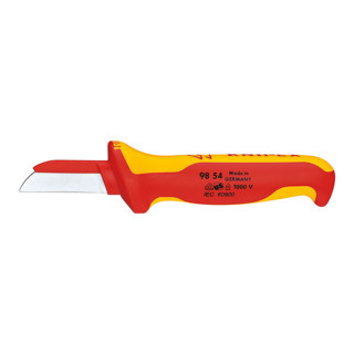 Knipex Kabelmesser 1000V-isoliert mit Mehrkomponenten-Griff L.180mm