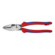Knipex Kabelzange ''Lineman's Pliers'' mit Kabel-Einziehhilfe universellem Dorncrimp Sicherungsöse 240 mm-3