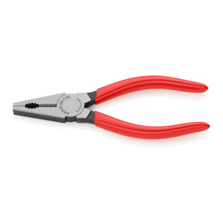 Knipex Kombizange schwarz atramentiert mit Kunststoff überzogen 140mm
