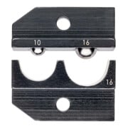 KNIPEX krimpprofiel voor geïsoleerde kabelschoenen en connectoren 10/16 mm²-1