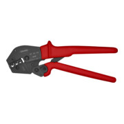 KNIPEX krimptang 250mm voor geïsoleerde en niet-geïsoleerde adereindhulzen 10/16/25mm²