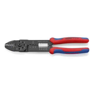 KNIPEX Krimptang 97 32 240 SB met meercomponentenhandgrepen zwart gelakt 240 mm