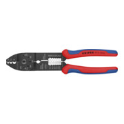 KNIPEX krimptang gebruineerd met meer-component hulzen 230mm capaciteit 0,5-6mm²