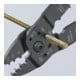 KNIPEX krimptang gebruineerd met meer-component hulzen 230mm capaciteit 0,5-6mm²