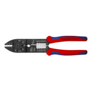 KNIPEX krimptang gebruineerd met meer-component hulzen 230mm capaciteit 0.75-6mm²