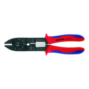 KNIPEX krimptang gebruineerd met meer-component hulzen 230mm capaciteit 0.75-6mm²