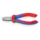 KNIPEX krimptang gepolijst met meer-component hulzen 145mm voor adereindhulzen 0,25 - 25mm²