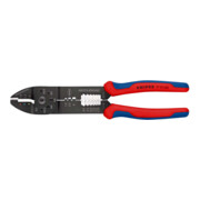 KNIPEX krimptang zwart gelakt met meer-component hulzen 240mm capaciteit 0,5-6mm²-1