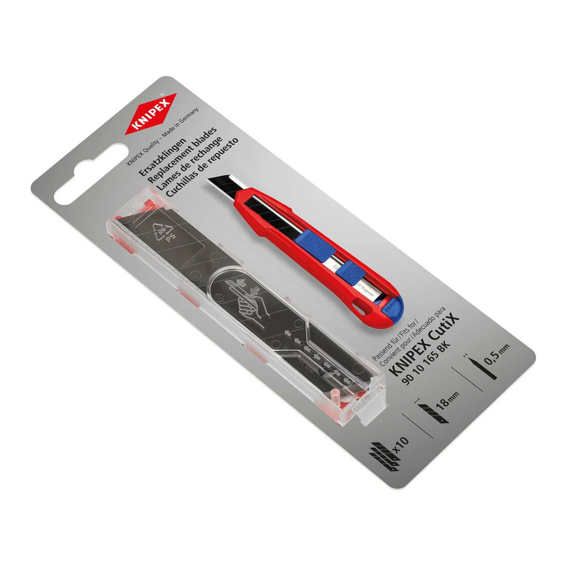 KNIPEX Lames de rechange 90 10 165 E02 pour 90 10 165 BK (10x)