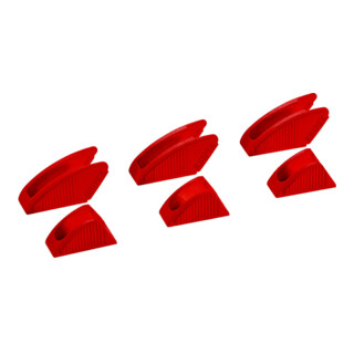 KNIPEX Mâchoires de protection pour clés à molette 300 mm, 3 paires