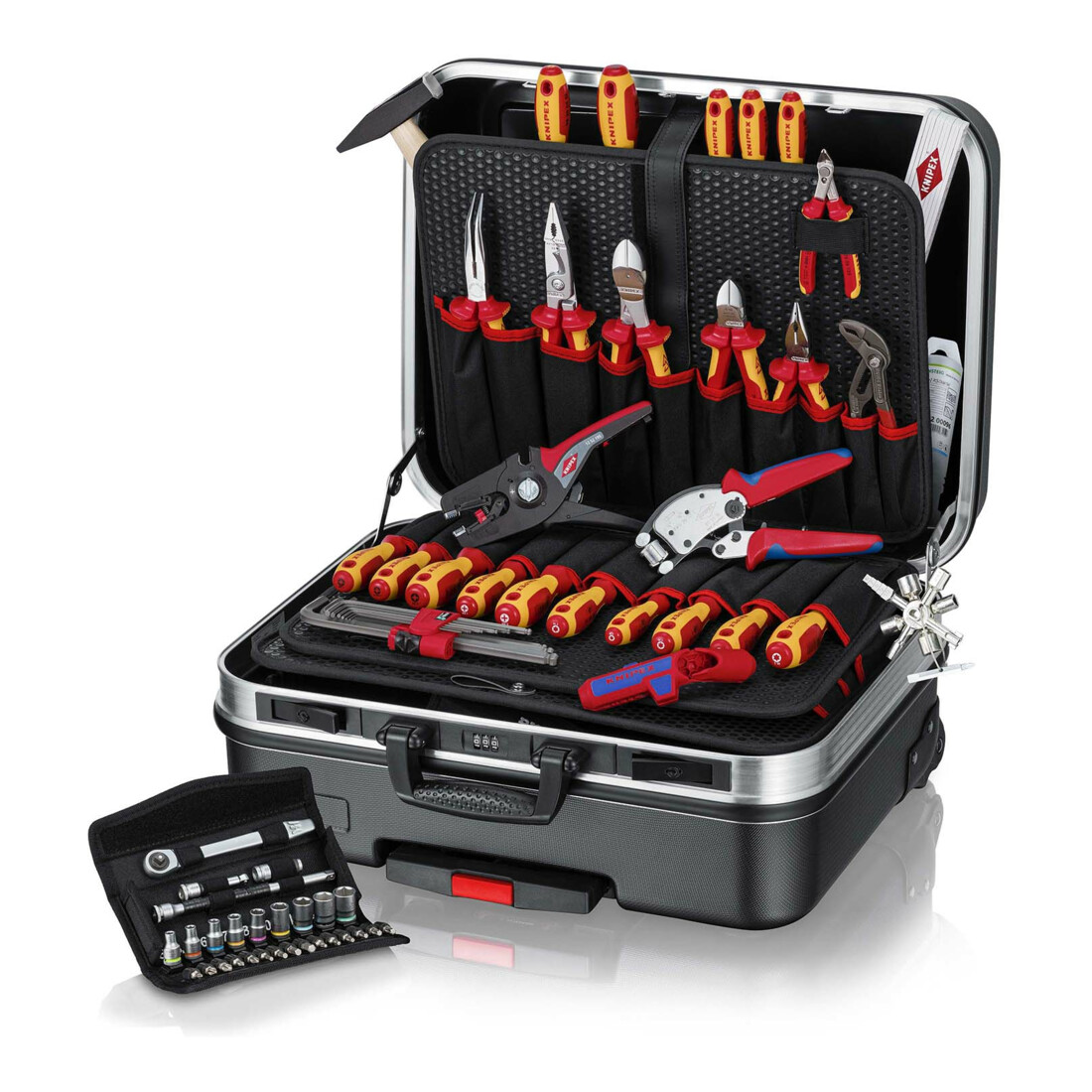 KNIPEX Mallette à outils "BIG Basic Move" ElektroPlus 71 pièces 515 mm