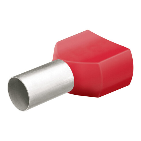 KNIPEX Manchon de câble Twin avec collerette 12 mm 2x1,00 mm² par 50 pcs
