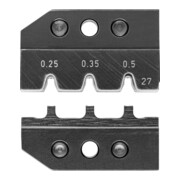 KNIPEX Matrice di crimpaggio 97 49 27 per connettori MQS senza saldatura a filo singolo (Seal) 80mm