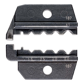 KNIPEX Matrice di crimpaggio 97 49 61 per contatti torniti (Harting)