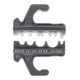KNIPEX Matrice di crimpaggio per capicorda non isolati a compressione, tubolari e terminali a norma secondo DIN 46234 e DIN 46235-1