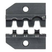 KNIPEX Matrice di crimpaggio per connettori per cavi solari SunCon 97 49 67 (Hirschmann)
