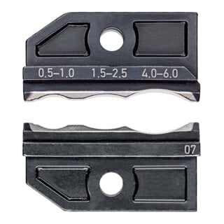 KNIPEX Matrice di crimpaggio per connettori termorestringenti 0,5-6,0mm²