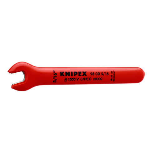 Knipex Einmaulschlüssel Zoll, 1000V-isoliert