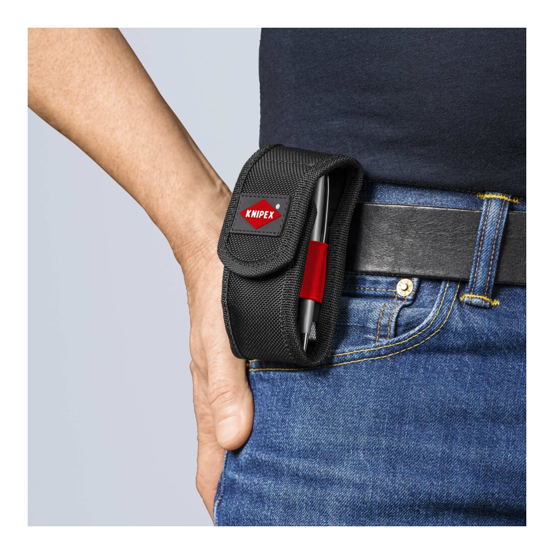 KNIPEX Mini-ensemble de pinces XS 2 pièces 110 mm en étui ceinture 00 20 72 V04
