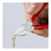 KNIPEX Mini-pince combinée chromée avec revêtement plastique 110 mm 03 03 110-4
