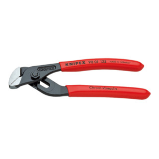 Knipex Mini-Wasserpumpenzange schwarz atramentiert mit Kunststoff überzogen 125mm