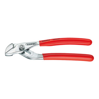 Knipex Mini-Wasserpumpenzange verchromt mit Kunststoff überzogen 125mm