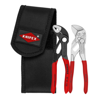 KNIPEX Mini-Zangenset in Werkzeuggürteltasche 00 20 72 V04