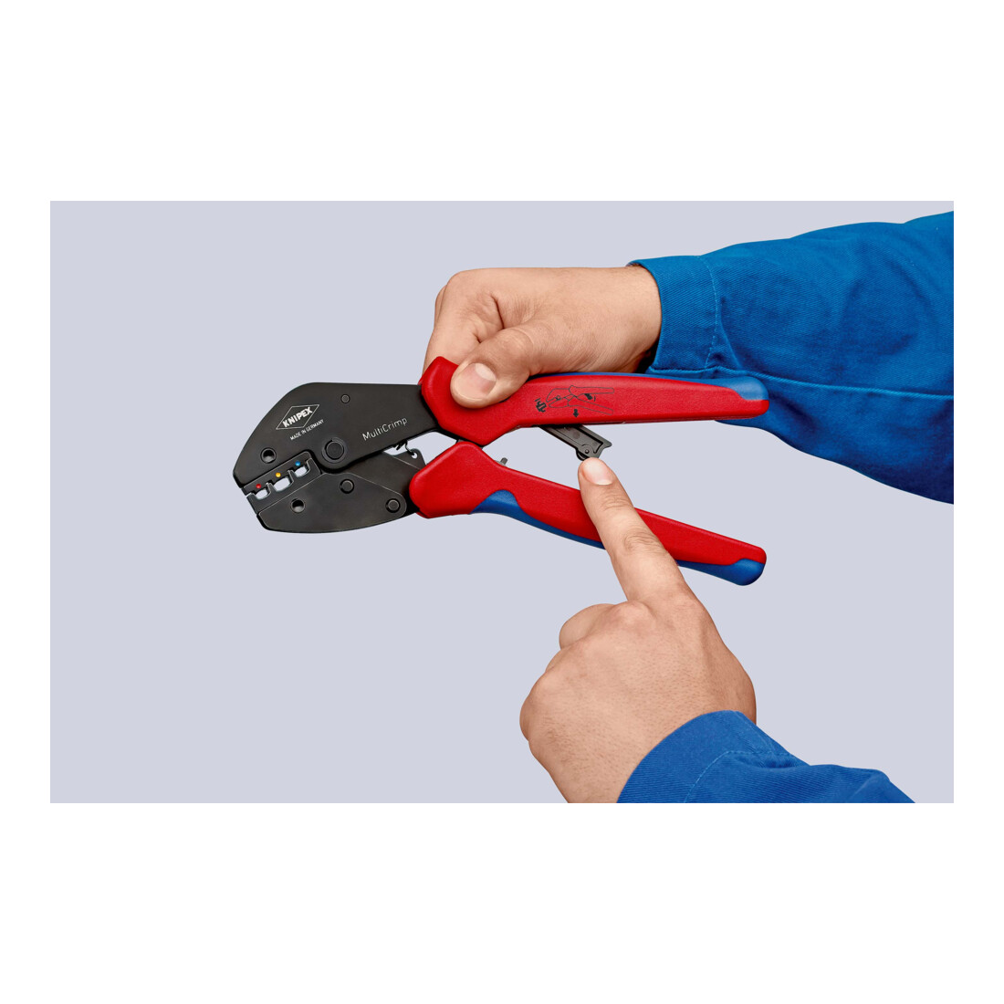 KNIPEX MultiCrimp®, Pinces à sertir avec porte-profils Knipex