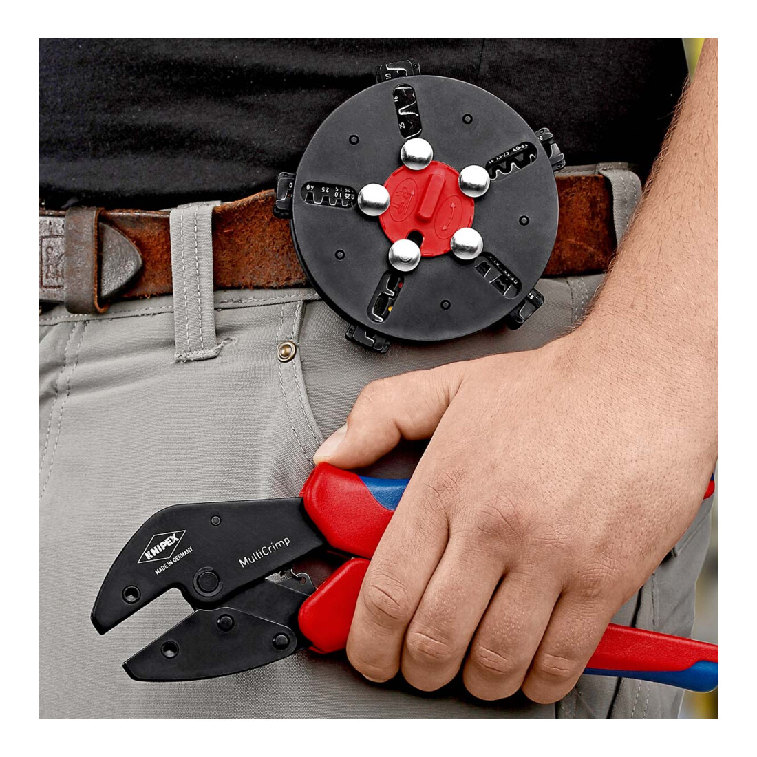 KNIPEX MultiCrimp®, Pinces à sertir avec porte-profils Knipex