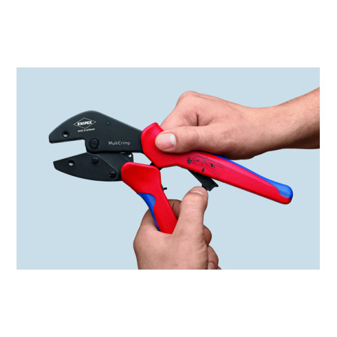 KNIPEX MultiCrimp®, Pinces à sertir avec porte-profils Knipex