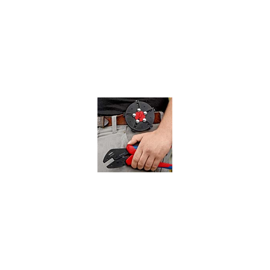 KNIPEX MultiCrimp®, Pinces à sertir avec porte-profils Knipex