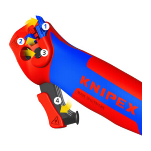 KNIPEX Outil à dénuder 146 mm