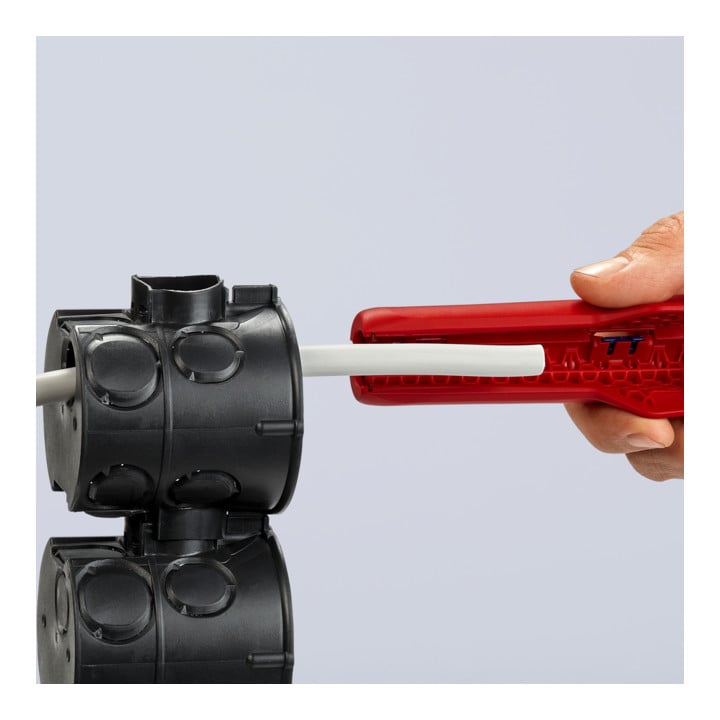 KNIPEX Outil de dénudage profond 16 80 175 SB, 175 mm