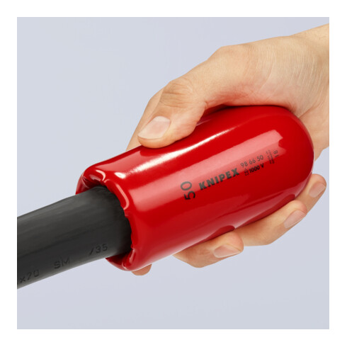 KNIPEX Passacavo conico 98 66 50 VDE, 135mm
