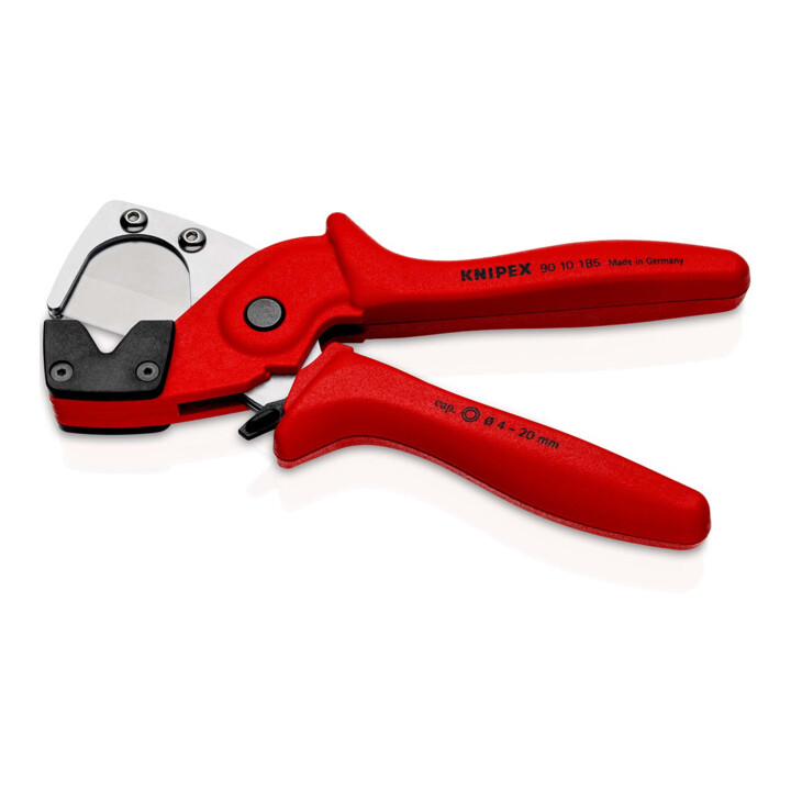 KNIPEX pijpsnijder voor meerlagige en pneumatische slangen uit taai, glasvezelversterkt kunststof 185 mm