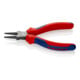Knipex Pince à becs ronds atramentisée noire avec manchons multi-composants 140mm