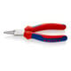 KNIPEX Pince à becs ronds chromée avec gaine 140 mm
